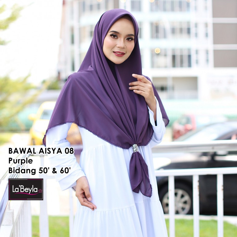 BAWAL SULAM  AISYA 08- Purple