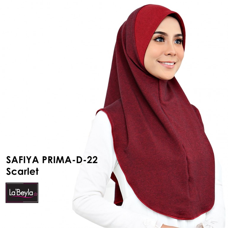 SAFIYA PRIMA D-22-Scarlet (Berdagu)