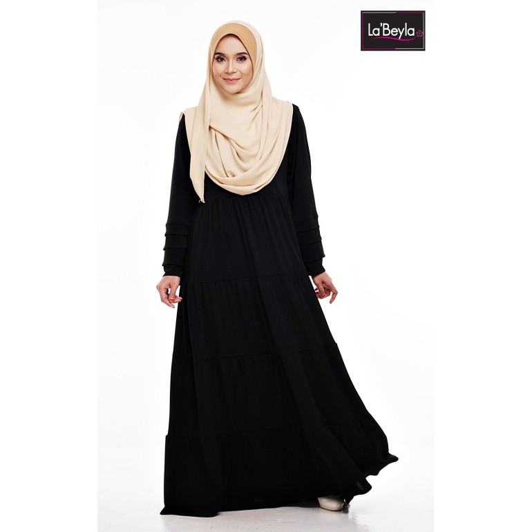 NAWRA 01 - Black (jubah only)