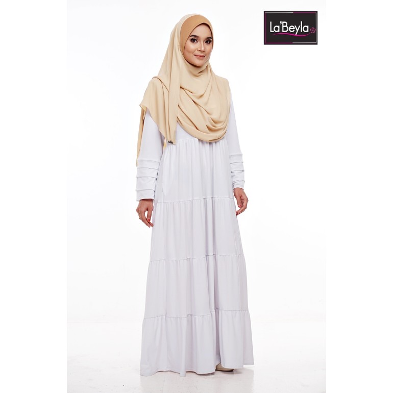 NAWRA 02 - White (Jubah Only)